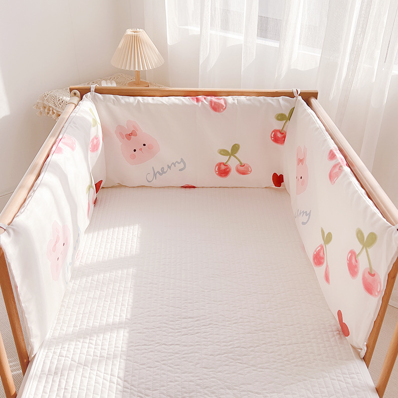 Baby Nursery Boy - Crib Bumper Around Cot Baby Nursery