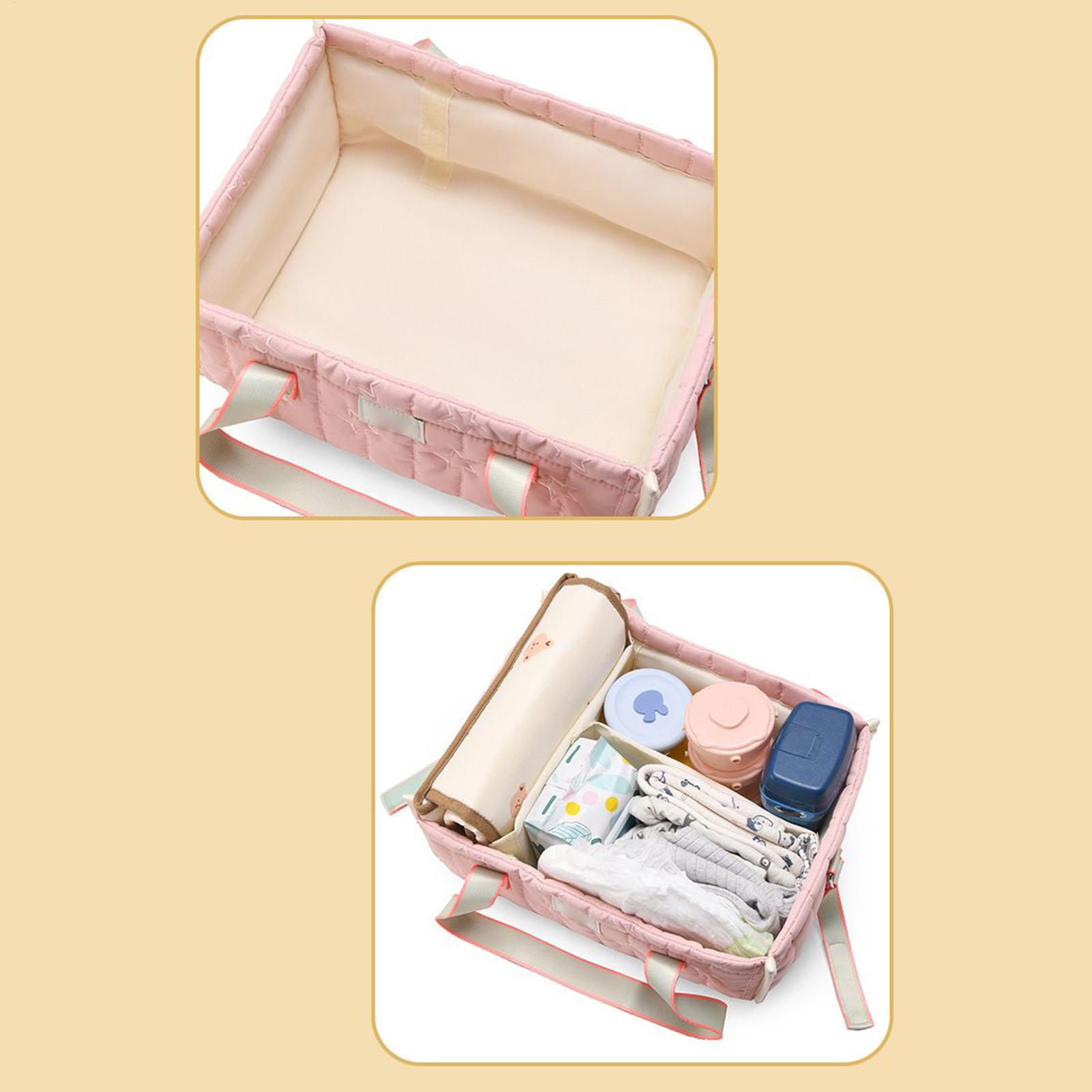 Diaper Caddy Organizer - Diaper Bag for Baby Newborn Items
