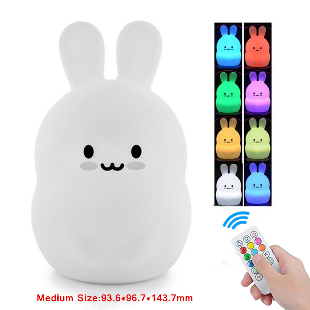 Baby Nursery Lamp - Thỏ Đèn Ngủ LED Cảm Ứng