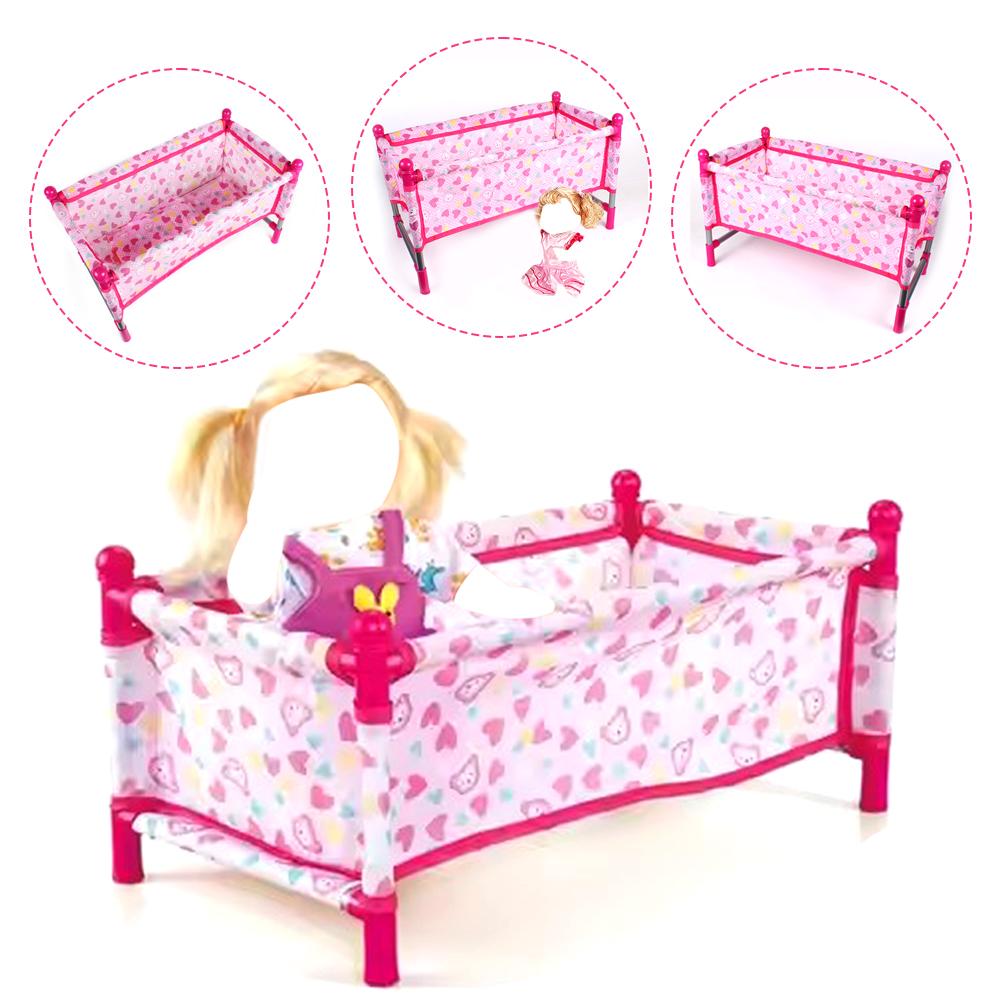Baby Nursery Accessories - Toy Bed Simulation Baby Doll Bed