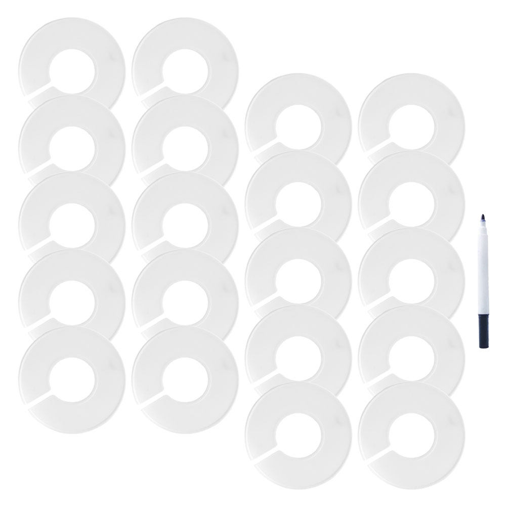 Baby Nursery Wardrobe - 20Pcs Baby Hanger Divider by Size