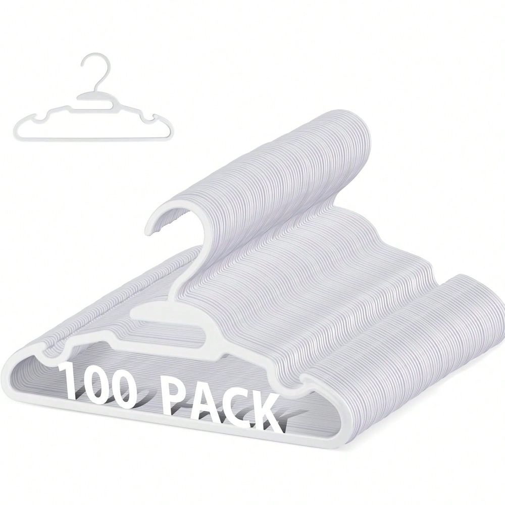 Baby Nursery Closet - 70 100 Pack Kids Hangers Plastic