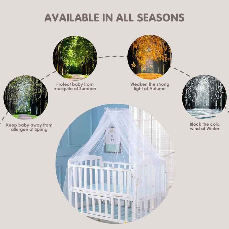 Summer Mosquito Net Baby Canop - đánh giá và giá Baby Nursery Accessories