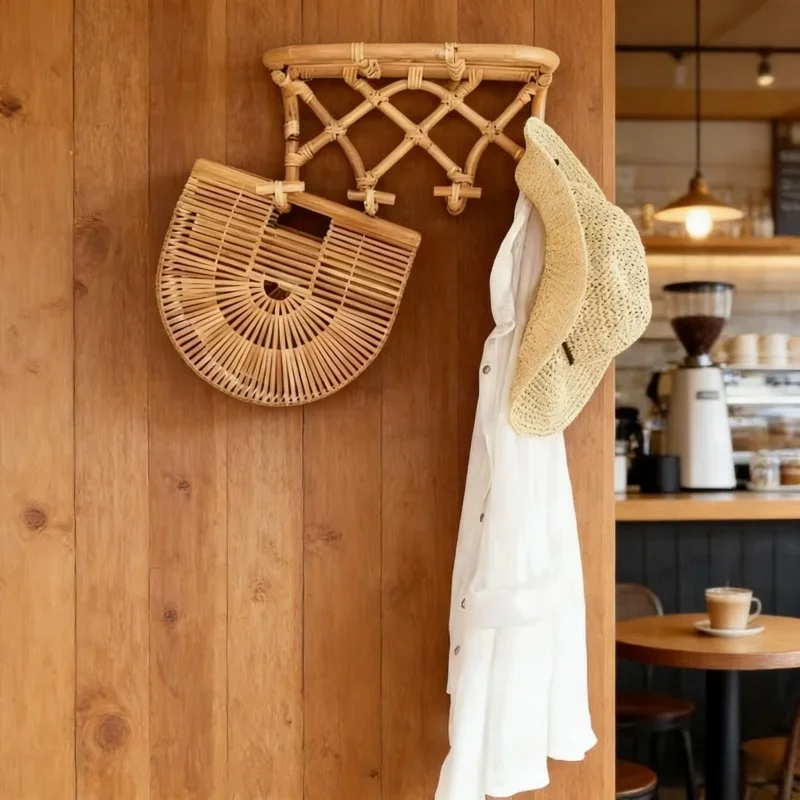 1pc Rattan Boho Kids Clothes H - đánh giá và giá Baby Nursery Wardrobe