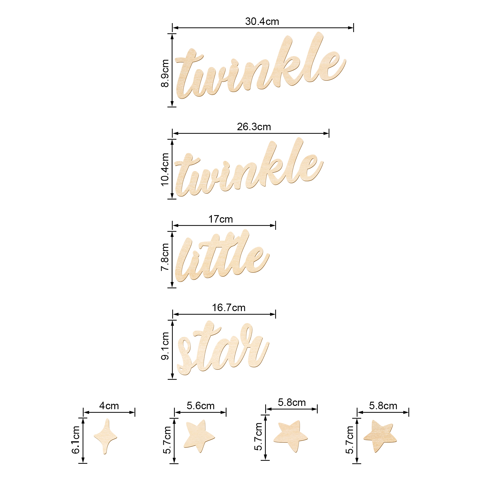 Twinkle Twinkle Little Star Wo - đánh giá và giá Baby Nursery Art