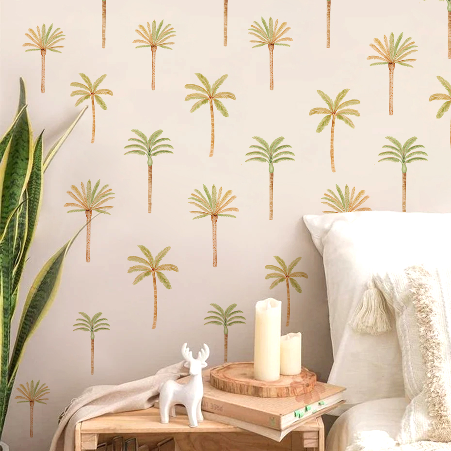 Boho Coconut Palm Tree Wall St - đánh giá và giá Baby Nursery Boy
