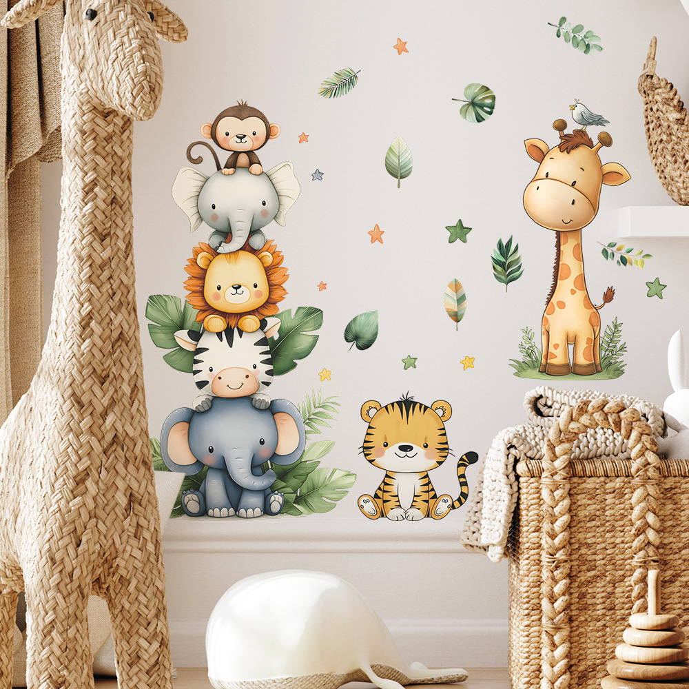 Boho Forest Animals Wall Stick - đánh giá và giá Baby Nursery Boy