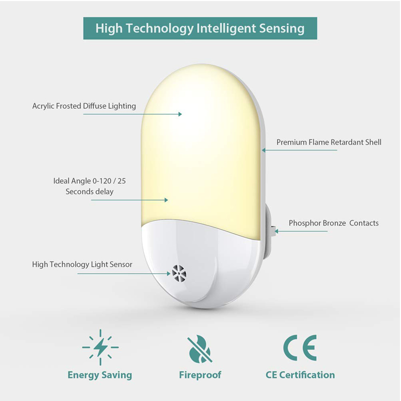 Led Night Lights, Automatic Ni - đánh giá và giá Baby Nursery Lamp