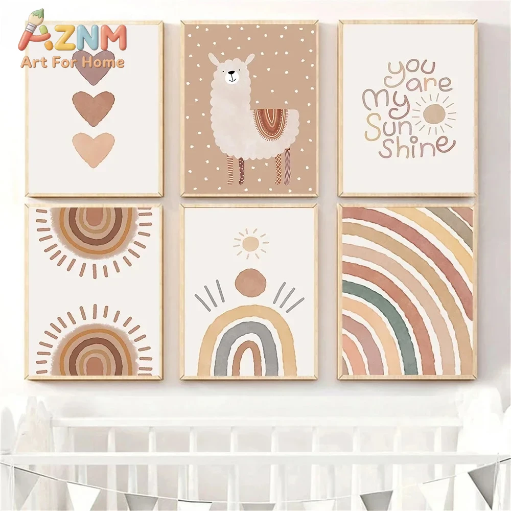 AZNM Boho Neutral Baby Nursery - đánh giá và giá Baby Nursery You Are My Sunshine
