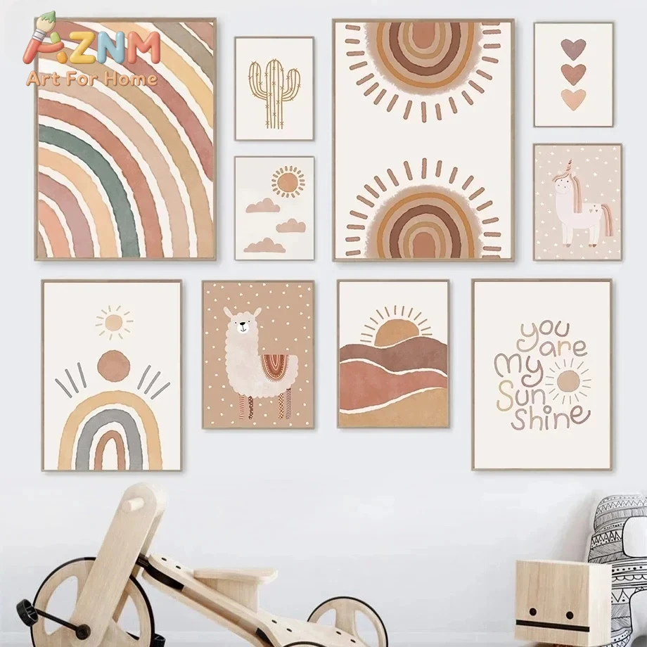 AZNM Boho Neutral Baby Nursery - đánh giá và giá Baby Nursery You Are My Sunshine