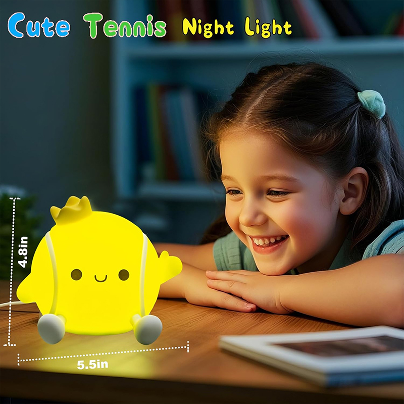 Cute Tennis Night Light Silico - đánh giá và giá Baby Nursery Table