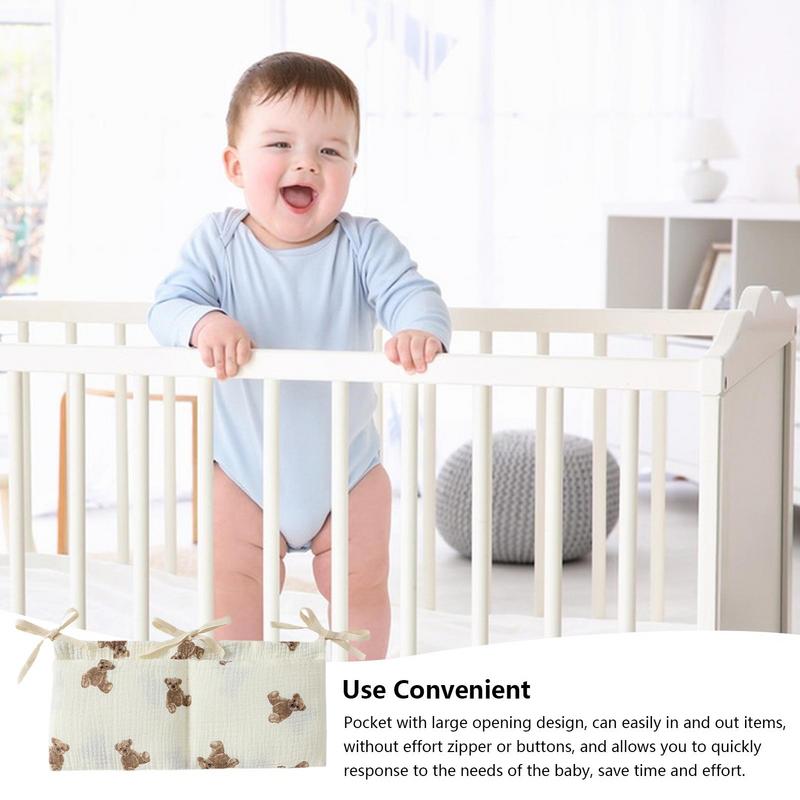Baby Crib Organizer Cot Caddy  - đánh giá và giá Diaper Caddy Organizer