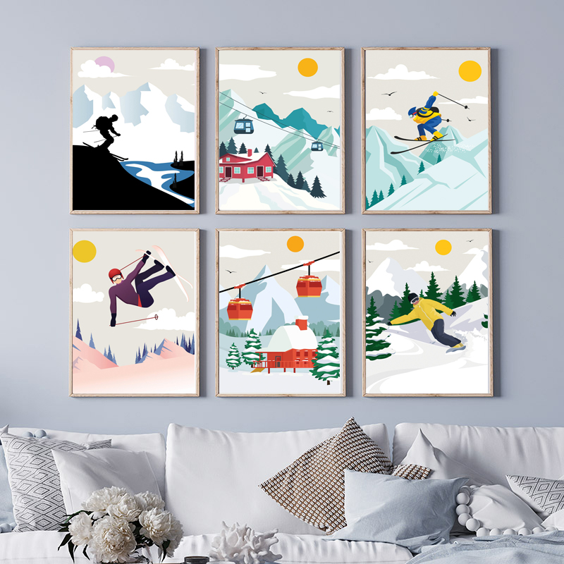 Minimalist Snow Mountain Canva - đánh giá và giá Baby Nursery Themes Boy