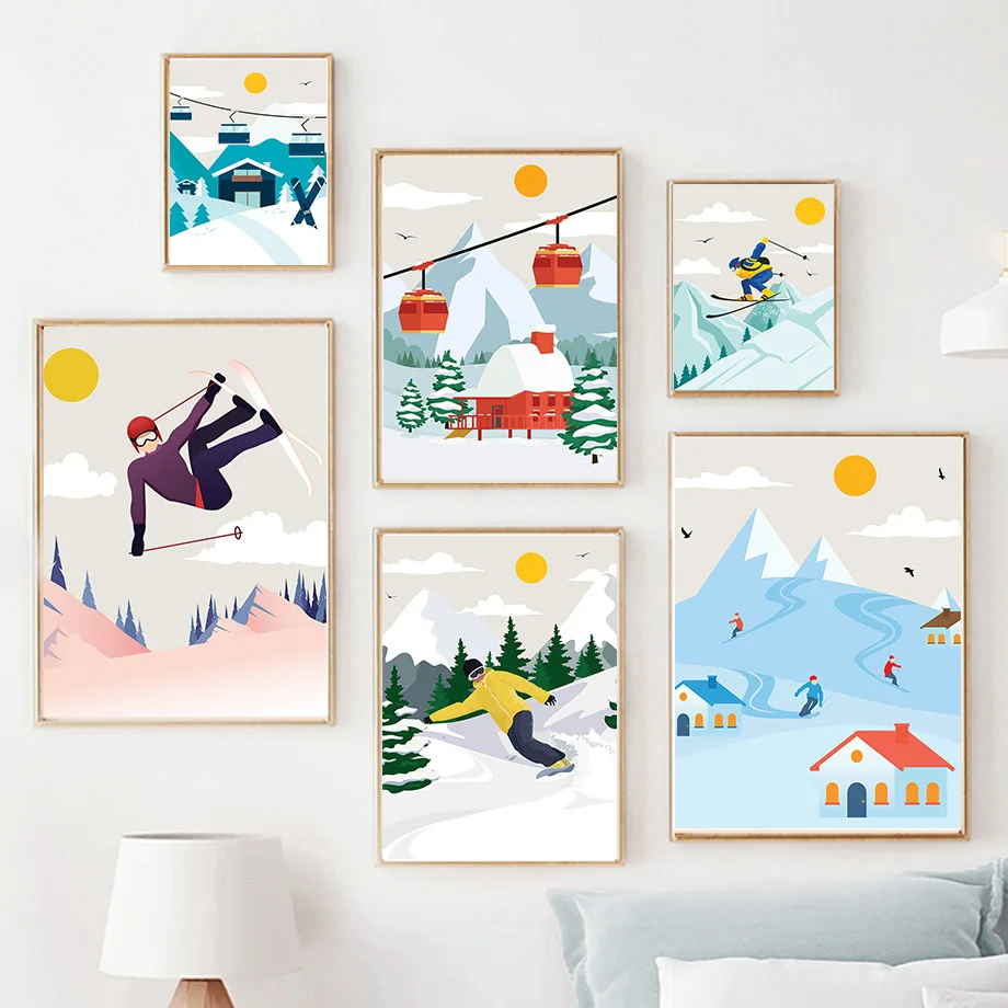 Minimalist Snow Mountain Canva - đánh giá và giá Baby Nursery Themes Boy