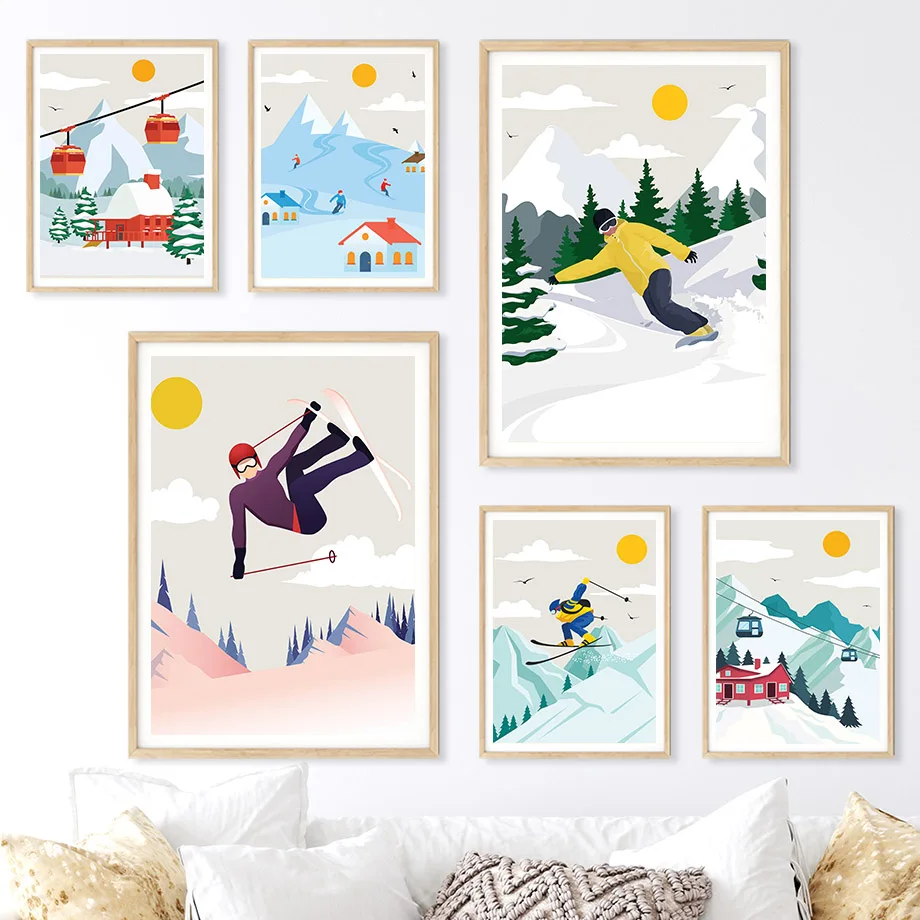 Minimalist Snow Mountain Canva - đánh giá và giá Baby Nursery Themes Boy