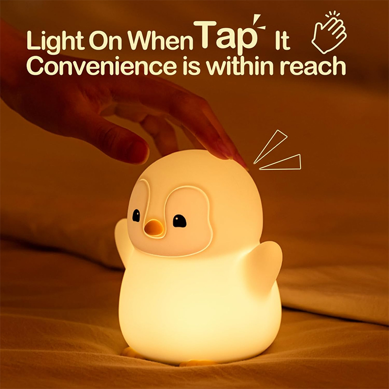 NEW Penguin Night Light Silico - đánh giá và giá Baby Nursery Table