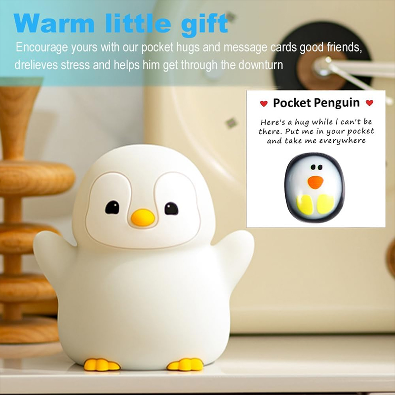 NEW Penguin Night Light Silico - đánh giá và giá Baby Nursery Table