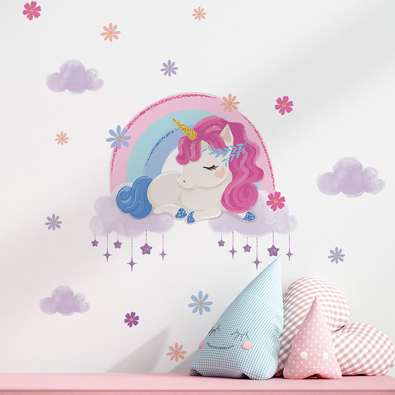 Cartoon Cute Unicorn Luminous  - đánh giá và giá Baby Unicorn Nursery