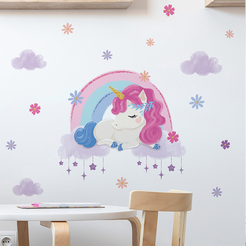 Cartoon Cute Unicorn Luminous  - đánh giá và giá Baby Unicorn Nursery