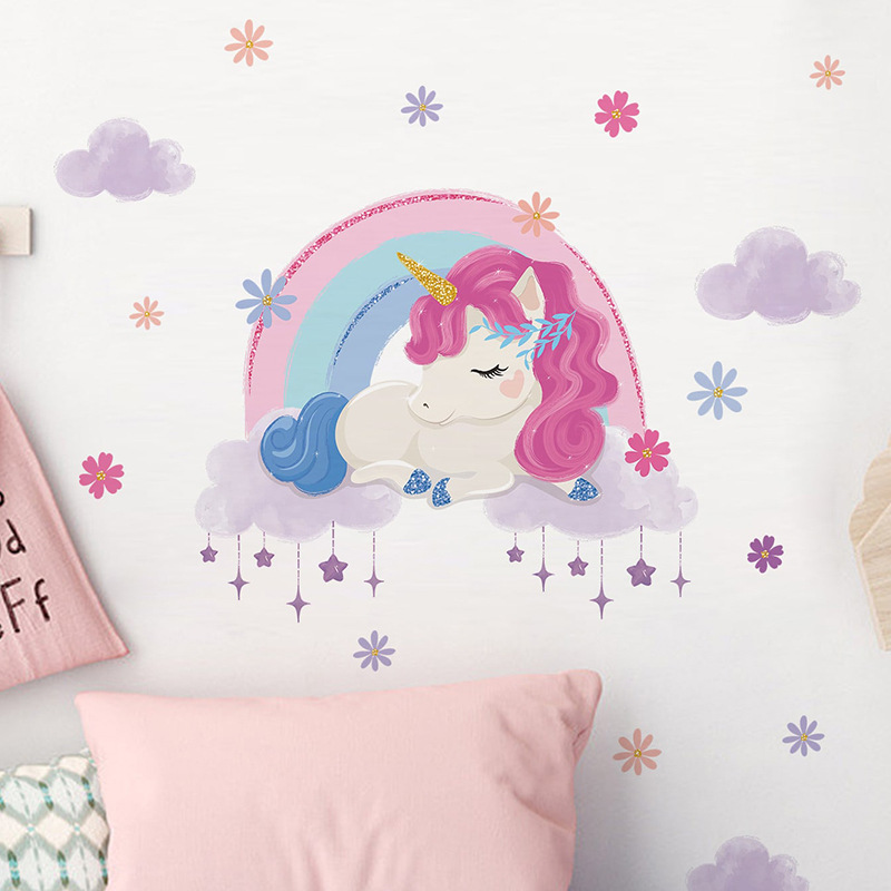 Cartoon Cute Unicorn Luminous  - đánh giá và giá Baby Unicorn Nursery