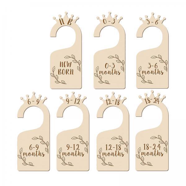 4x 7Pcs Baby Closet Dividers w - đánh giá và giá Baby Nursery Closet