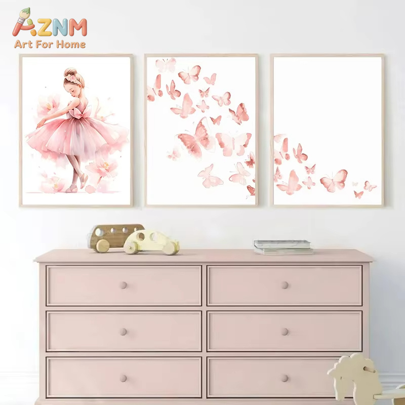 1PC,Pink Ballerina Girl Unicor - đánh giá và giá Baby Unicorn Nursery