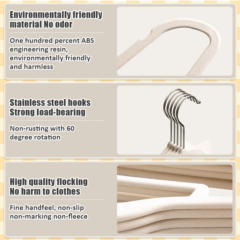 10/20pcs Velvet Hangers Non-Sl - đánh giá và giá Baby Nursery Wardrobe