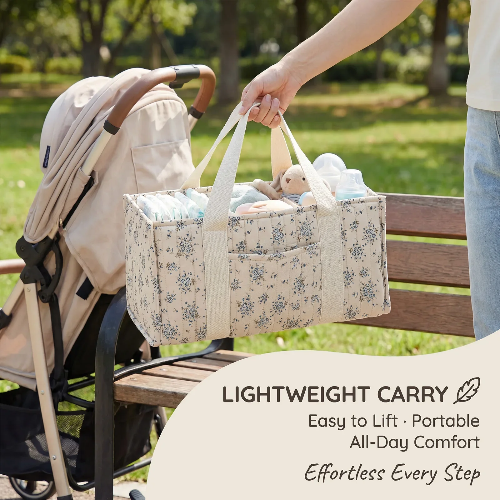 Foldable Diaper Caddy Organize - đánh giá và giá Diaper Caddy Organizer