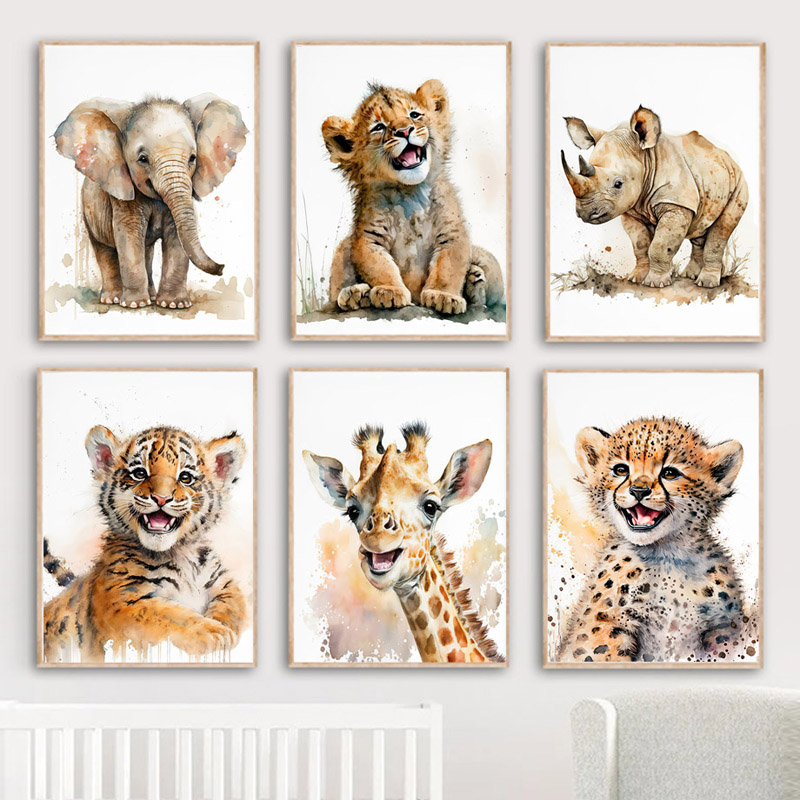 Elephant Giraffe Lion Tiger Ze - đánh giá và giá Baby Zebra Nursery