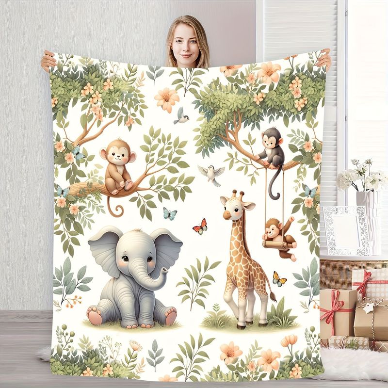 VIKAMA Watercolor Jungle Anima - đánh giá và giá Baby Nursery Elephant