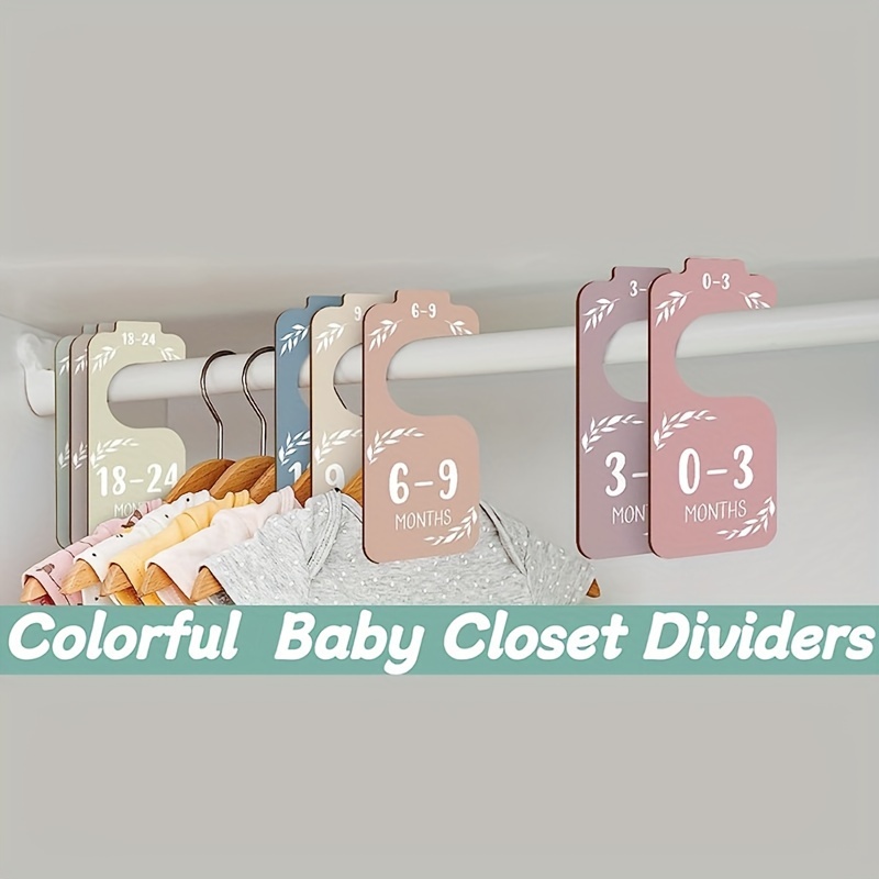 8pcs Wooden Baby Closet Divide - đánh giá và giá Baby Nursery Wardrobe