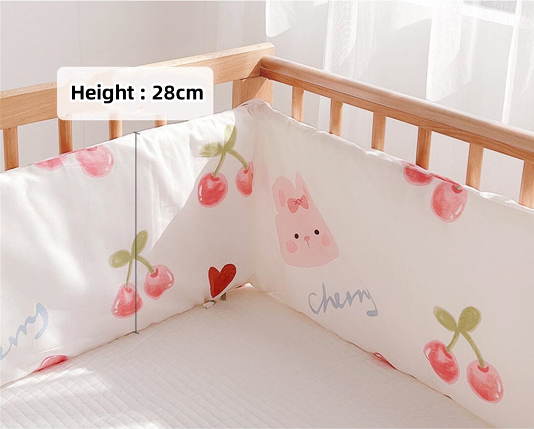 Crib Bumper Around Cot Baby Nu - đánh giá và giá Baby Nursery Boy