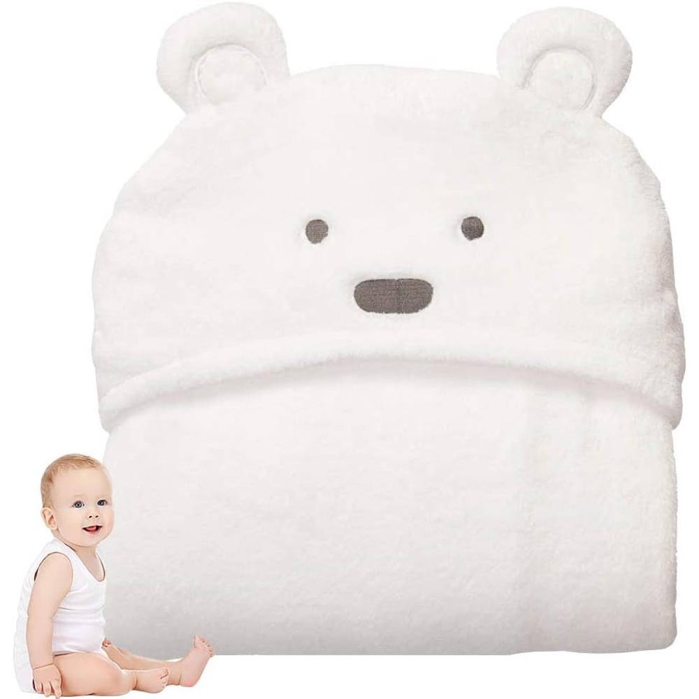 Cute Bear Hooded Towel for Kid - đánh giá và giá Baby Nursery Boy
