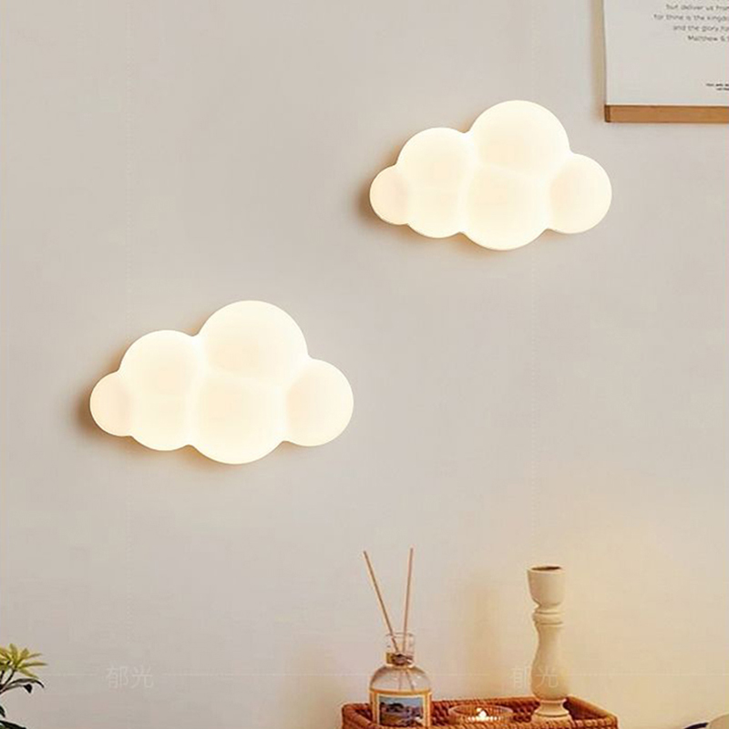 White Cloud Wall Lamps for Chi - đánh giá và giá Baby Nursery Lamp