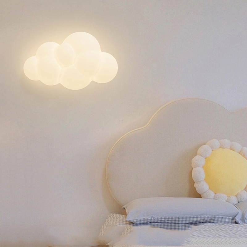 White Cloud Wall Lamps for Chi - đánh giá và giá Baby Nursery Lamp