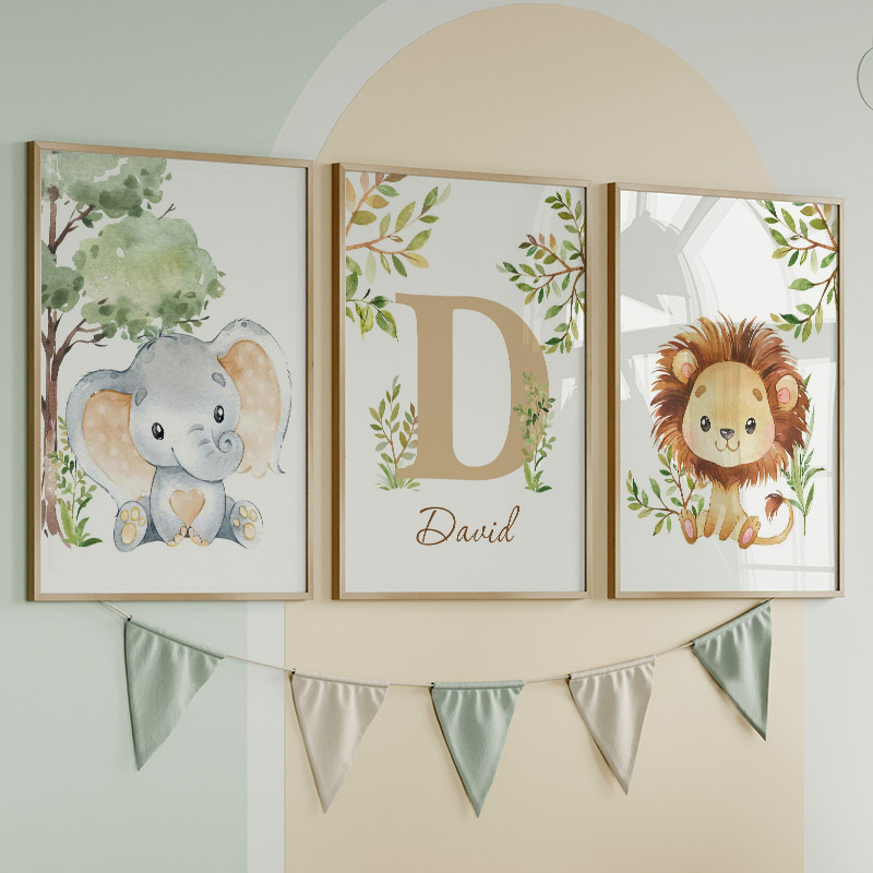 Lion Elephant Giraffe Monkey Z - đánh giá và giá Baby Zebra Nursery