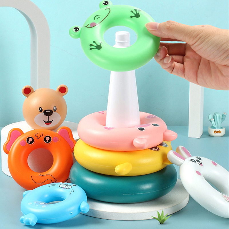 Rainbow Stacking Ring Tower Mo - đánh giá và giá Baby Nursery Table