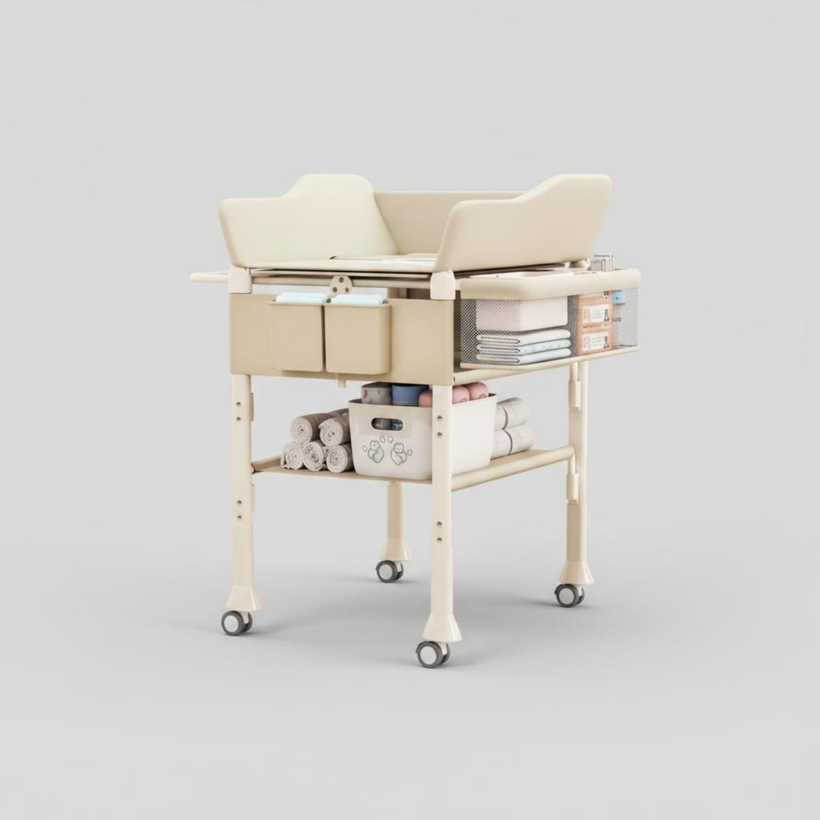 Baby Bath Changing Table Combo - đánh giá và giá Baby Nursery Table