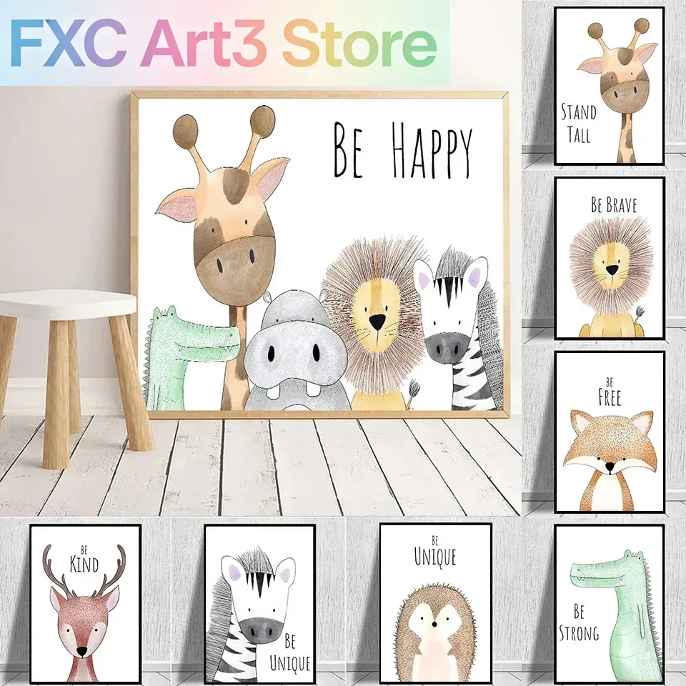 1pc frameless,Baby Lion Zebra  - đánh giá và giá Baby Zebra Nursery