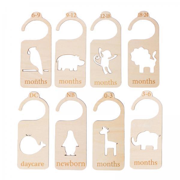 3x 8x Wooden Baby Closet Divid - đánh giá và giá Baby Nursery Wardrobe