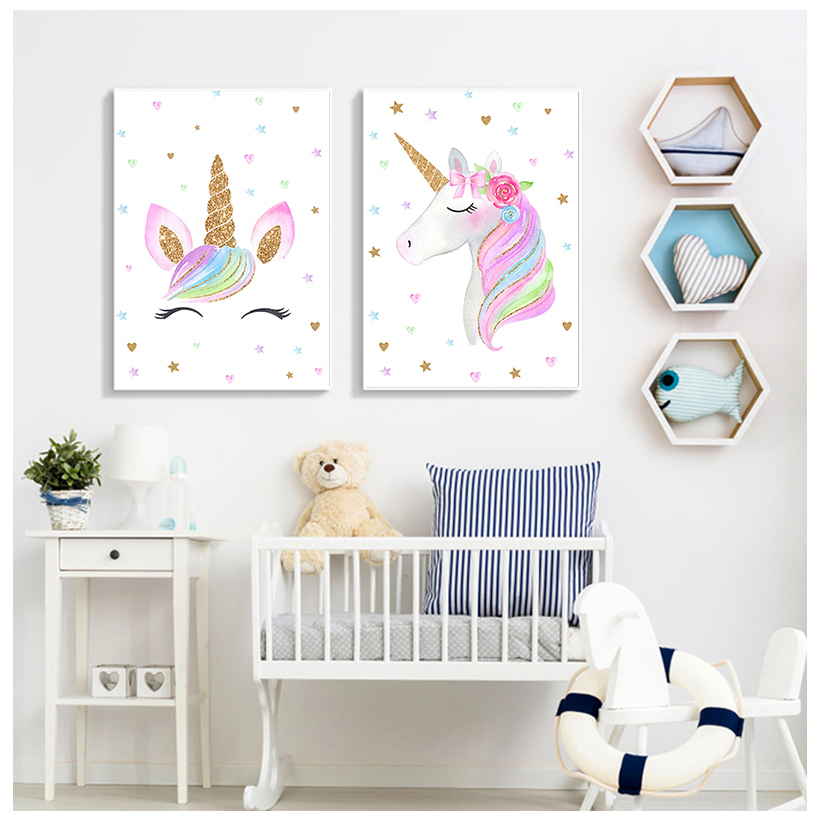Cầu Vồng Kỳ Lân Tường Nghệ Thu - đánh giá và giá Baby Unicorn Nursery