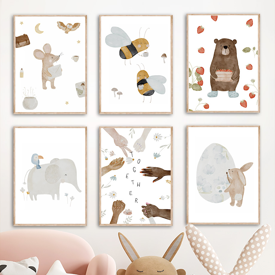 Boho Animals Friend Elephant R - đánh giá và giá Baby Nursery Elephant
