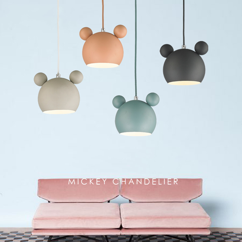 Hiện Đại Mickey Mặt Dây Chuyền - đánh giá và giá Baby Nursery Lamp
