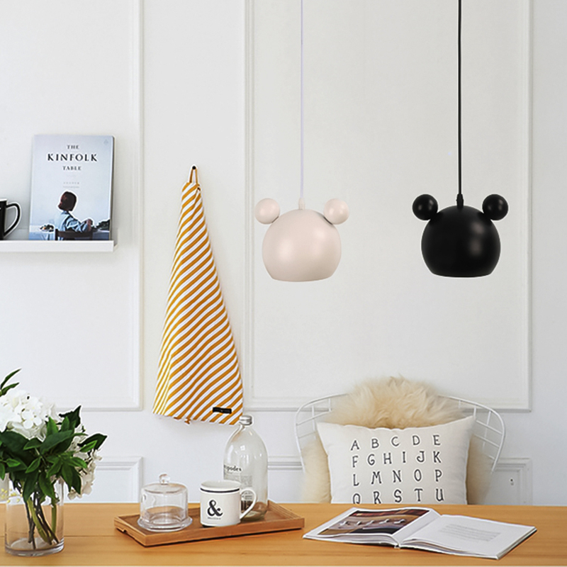 Hiện Đại Mickey Mặt Dây Chuyền - đánh giá và giá Baby Nursery Lamp