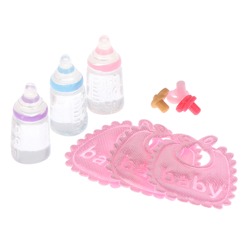 3PCS 1:12 Dolls House Miniatur - đánh giá và giá Baby Nursery Accessories