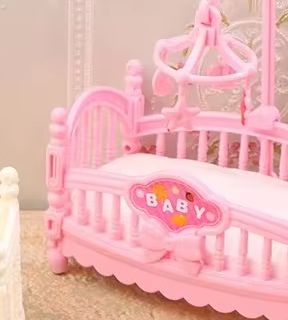 1:12 Dollhouse Miniature Mini  - đánh giá và giá Baby Nursery Accessories