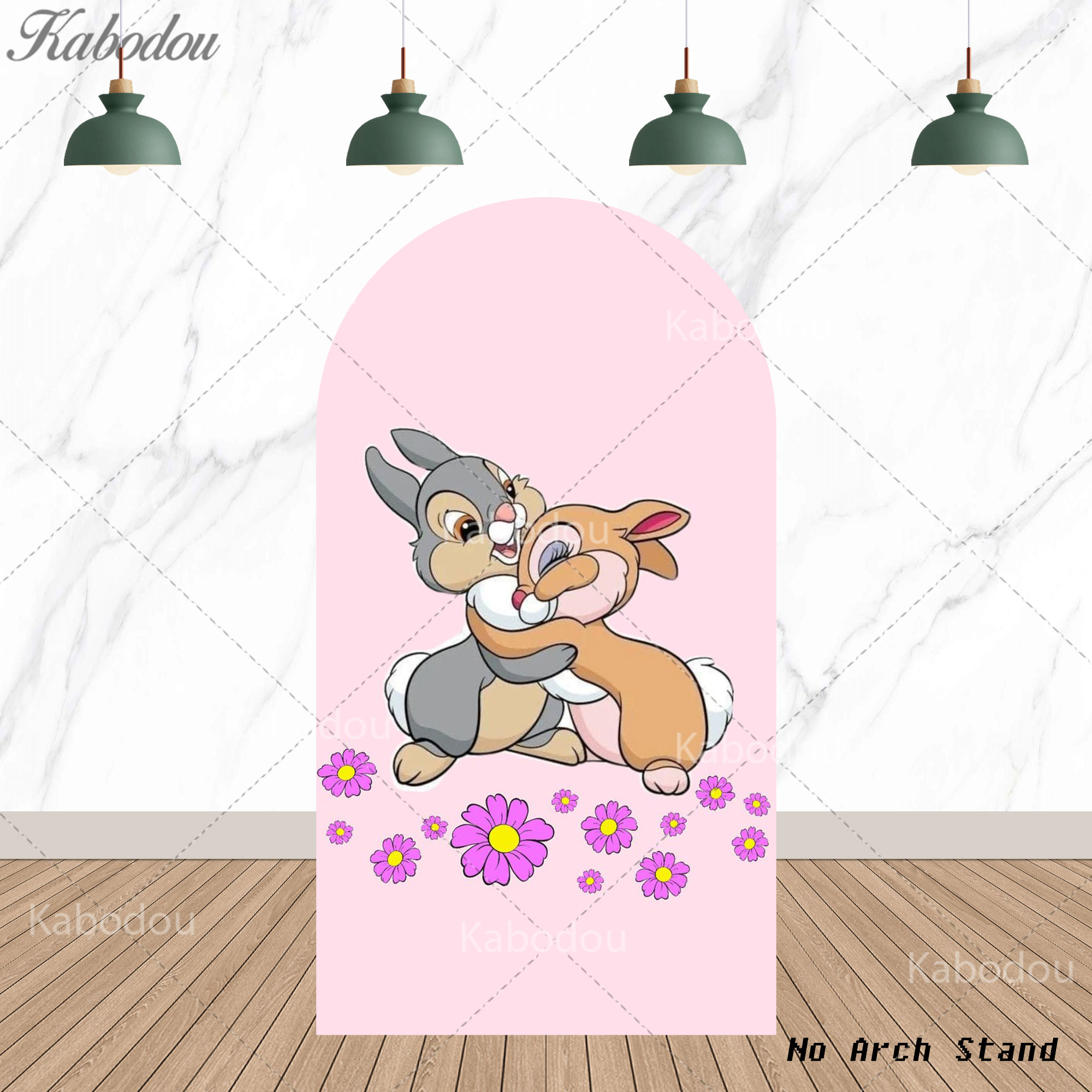 Arch Bambi Deer Background Cov - đánh giá và giá Baby Nursery Ideas Girl