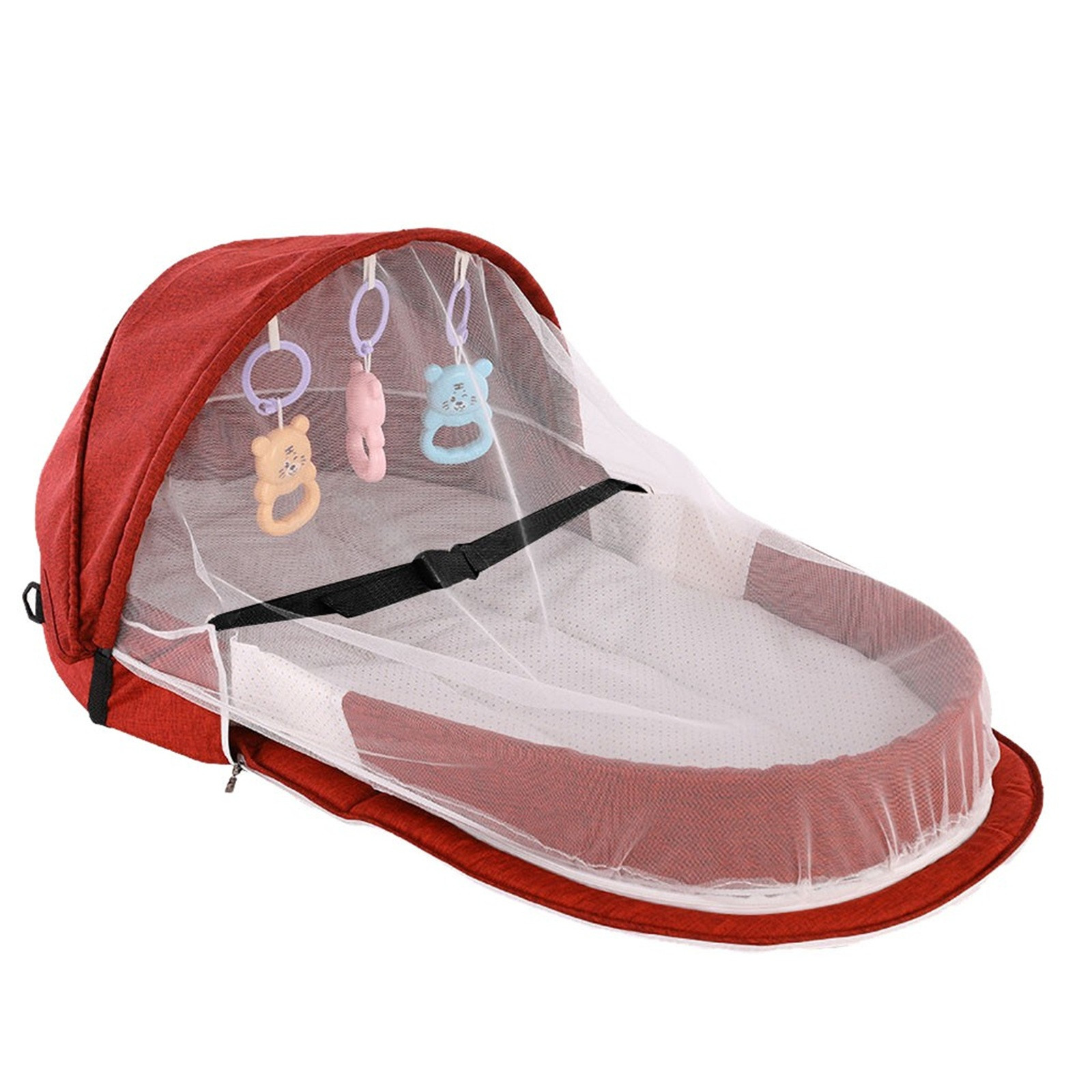Baby Bed Folding Portable Baby - đánh giá và giá Baby Nursery Hamper