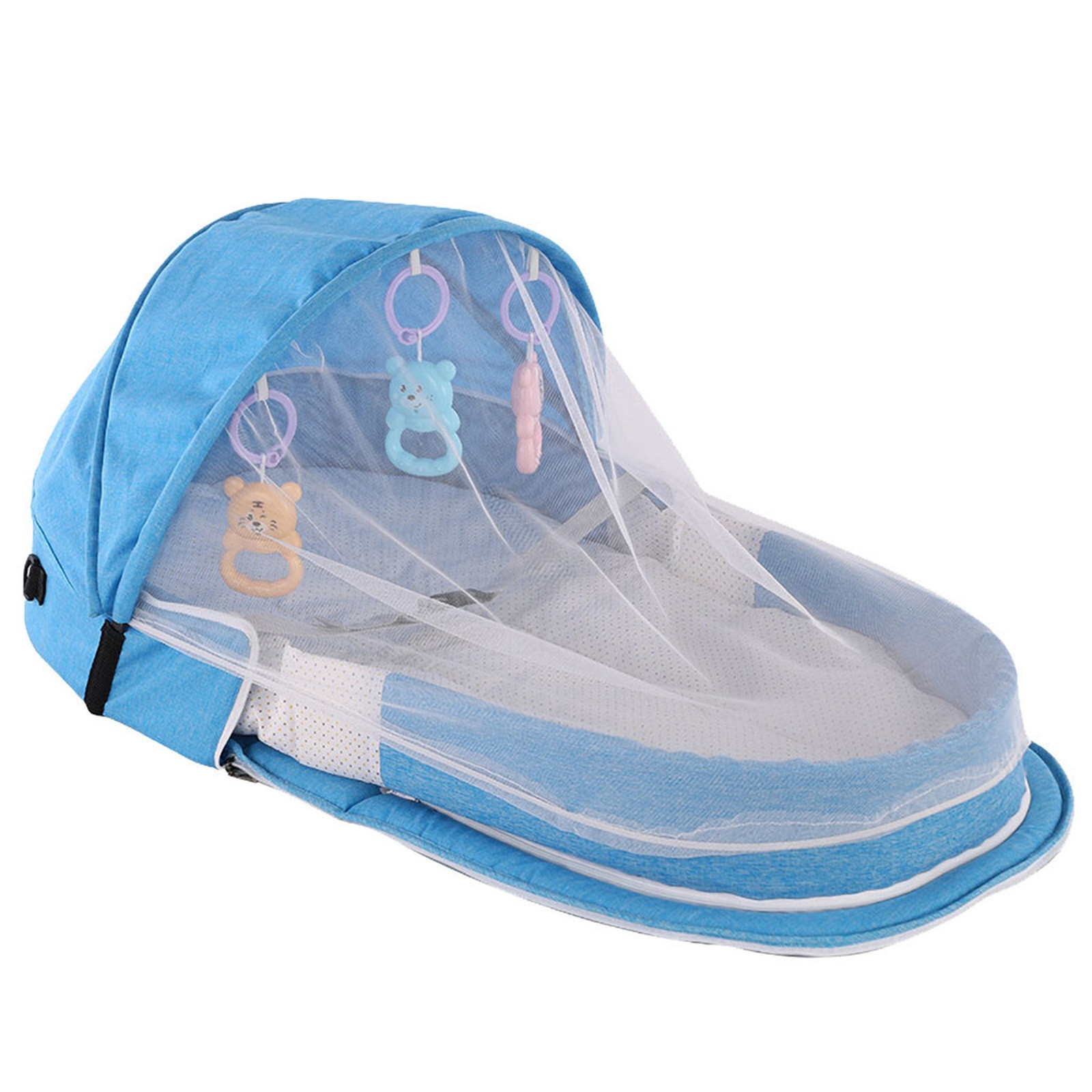 Baby Bed Folding Portable Baby - đánh giá và giá Baby Nursery Hamper
