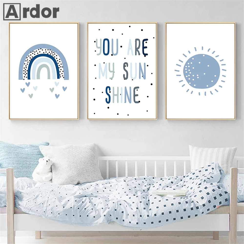 Nhà Trẻ Tường In Hình You 'Re  - đánh giá và giá Baby Nursery You Are My Sunshine